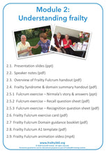 Frailty360 Champions Suite - Extra Resource Folders